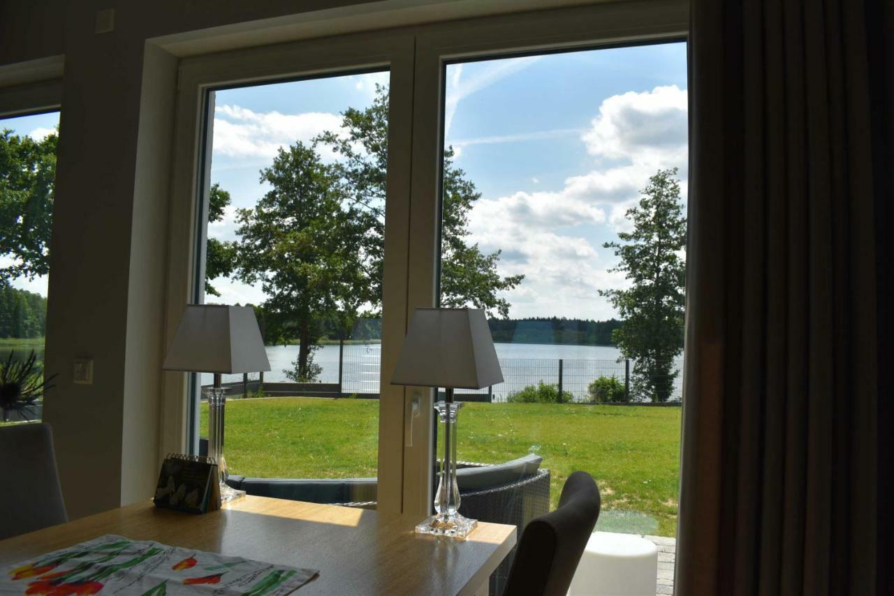 Luxus-See-Domizil Mit Sauna, Kamin Und Boot-130 Qm Fuer 6 Personen Krakow am See Exterior photo